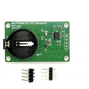 MCP7940 I2C Real-Time Clock IC (RTC) Breakout Board