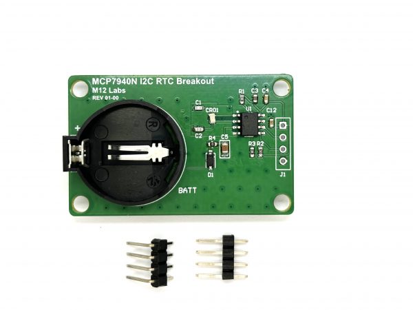 MCP7940 I2C Real-Time Clock IC (RTC) Breakout Board